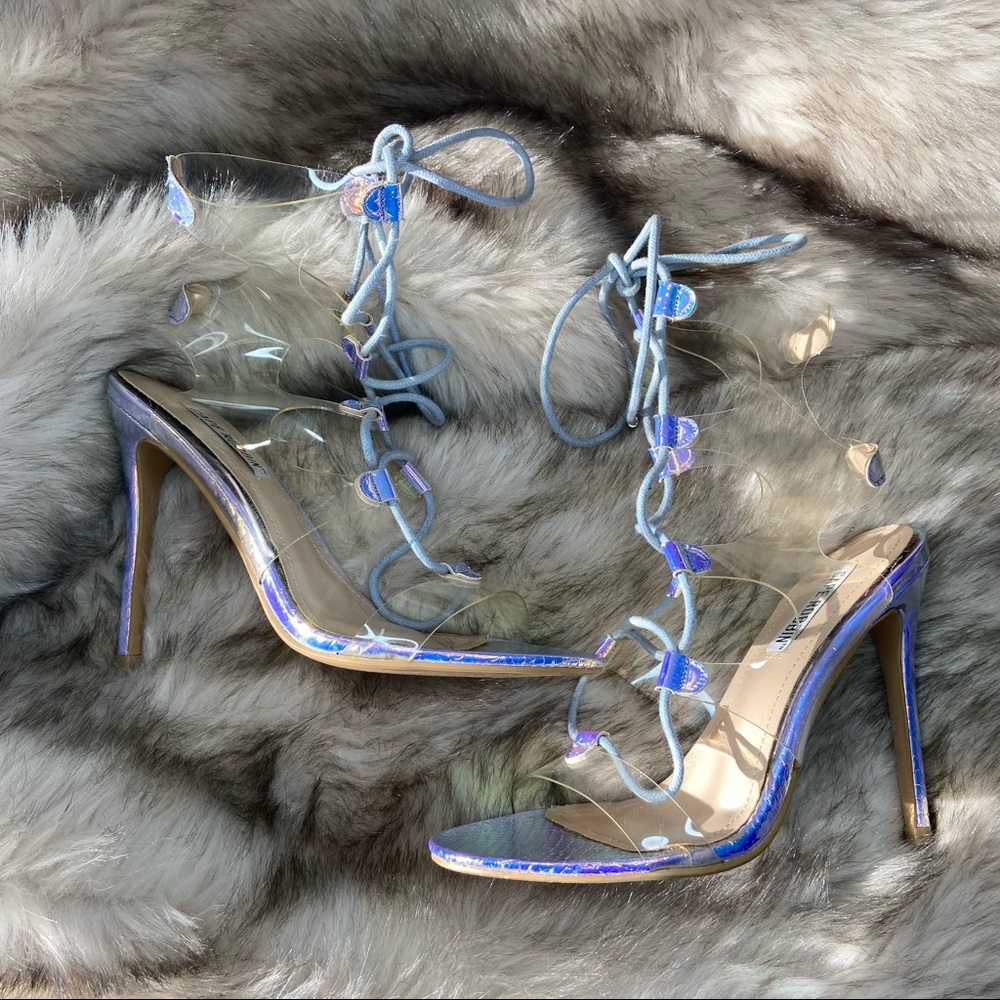 Transparent heels